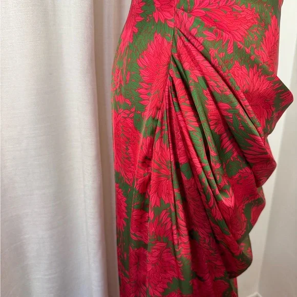 NWT GIGIIS Strapless Floral Gown – Pink/Green – Size S - Picture 8 of 12